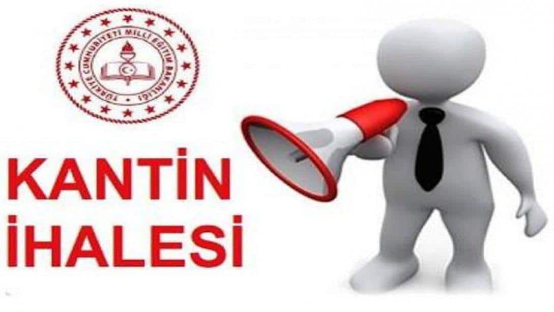 İNÖNÜ MESLEKİ VE TEKNİK ANADOLU LİSESİ KANTİN İHALESİ